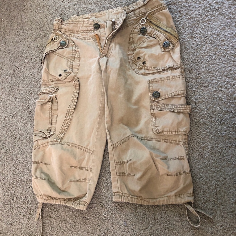 Y2k cargo shorts